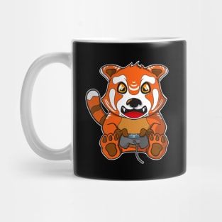 Gaming Red Panda Cute Gamer Mug